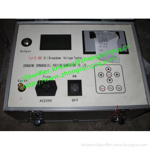 IIJ-II Series Fully Automatic Insulation Oil Tester for Above 100KV